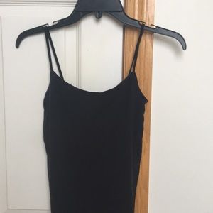 black tank top